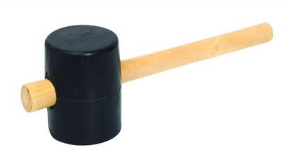 Palice gumová 55mm 31cm násada dřevo - Nářadí Stavební zednické Kladiva, palice