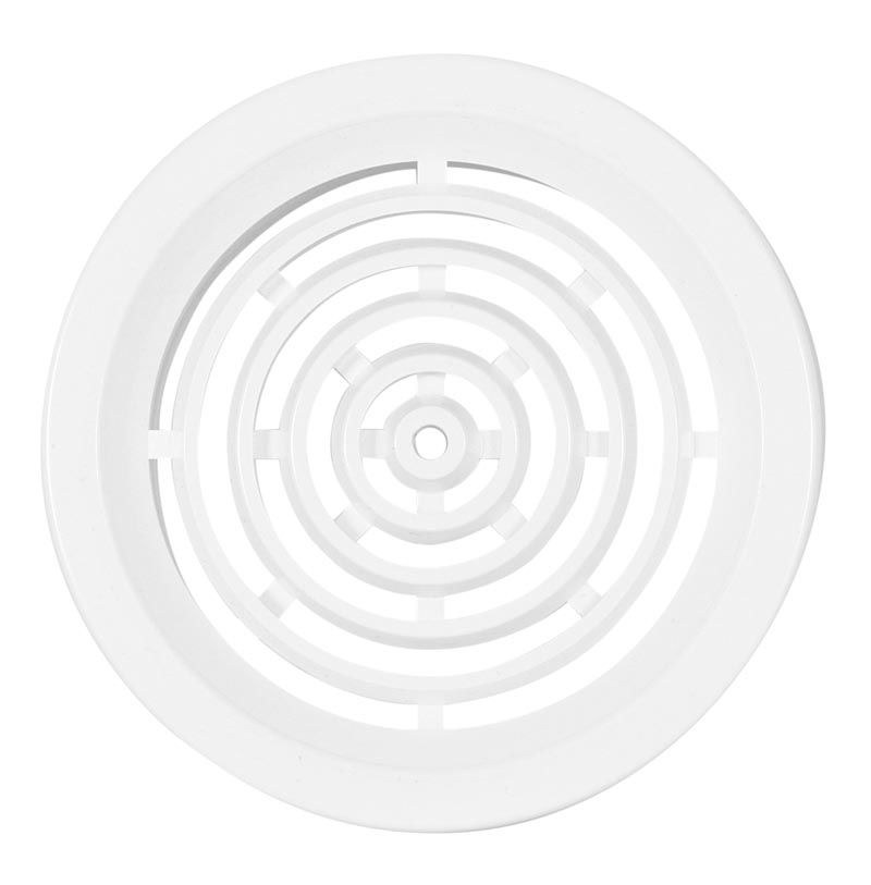 Mřížka větrací HACO kruhová 50 bílá - Odvětrávání Mřížky a dvířka Větrací mřížky
