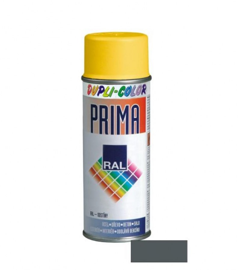 Barva prima sprej RAL 7024 400ml grafitová - Barvy, laky a chemie Barvy, laky, spreje Spreje Barva ve spreji