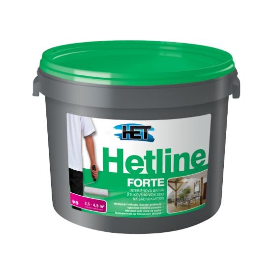 Hetline FORTE 5kg - Barvy, laky a chemie Barvy, laky, spreje Malířské barvy Interiérové