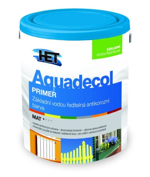 Aquadecol PRIMER 0,75kg šedý 0109 - Barvy, laky a chemie Barvy, laky, spreje Nátěry na kov, dřevo Základové