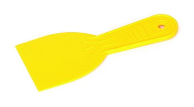 Špachtle pro sádrokartonáře 100mm plast žlutá