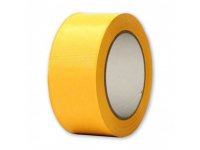 Páska PVC 50mmx33m žlutá rýhovaná UV