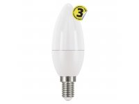 Žárovka LED CANDLE 6W E14 teplá bílá