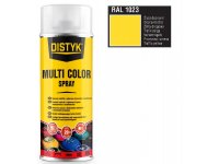 Barva multi color spray DISTYK 400ml RAL1023 dopravní žlutá
