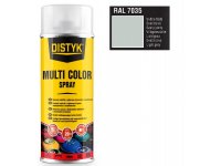 Barva multi color spray DISTYK 400ml RAL7035 světle šedá DEN BRAVEN