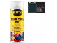 Barva multi color spray DISTYK 400ml RAL7016 antracitová šedá DEN BRAVEN