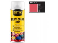 Barva multi color spray DISTYK 400ml RAL3017 růžová