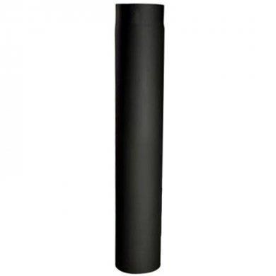 Roura kouřová 1m pr.130 tl.1,5mm černá - Topení Kouřovody Roury