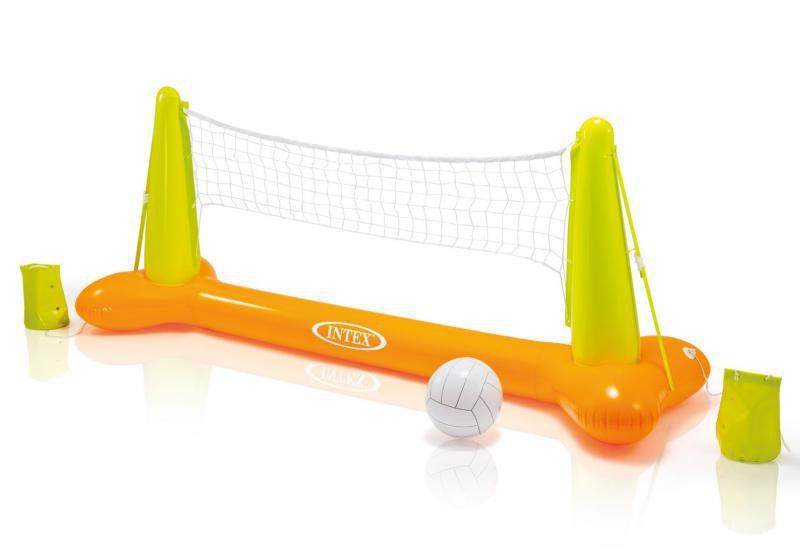 Hra volejbal do bazénu nafukovací INTEX - oranžovo/žlutá