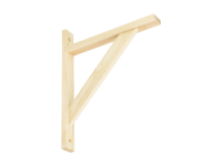 Konzole dřevěná s výstuhou 280x230 5223