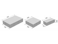 Dlažba betonová VIA TECH NOARBLANC 8cm skladba (8,64m2) CS - BETON