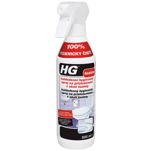 HG- sprej na toalety každodenní hygieny 0,5l - Barvy, laky a chemie