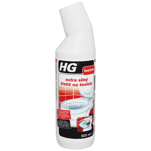 HG- čistič extra silný na toalety 0,5l - Doplňky pro domácnost Drogérie