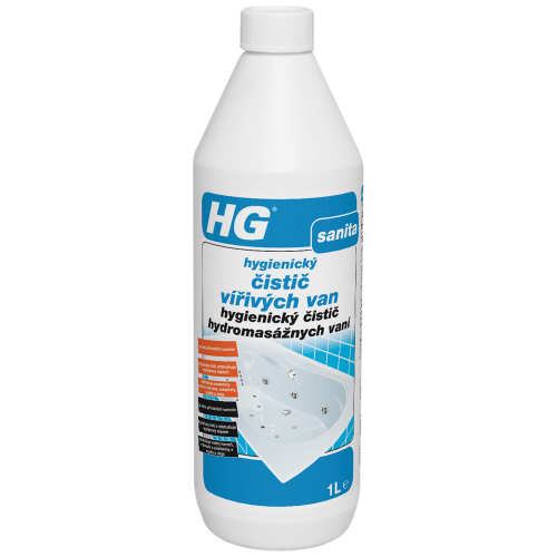 HG- čistič koupelnový pro vířivkové vany 1l - Barvy, laky a chemie