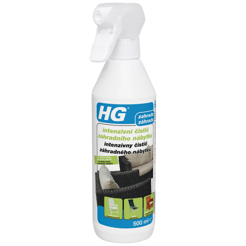 HG- čistič intenzivní zahradního nábytku 0,5l - Barvy, laky a chemie
