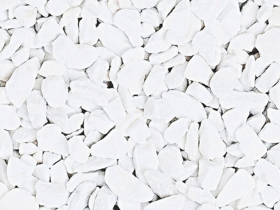 VANTO- mramor drcený Carrara bílá 8-12mm 20kg - Sypké materiály