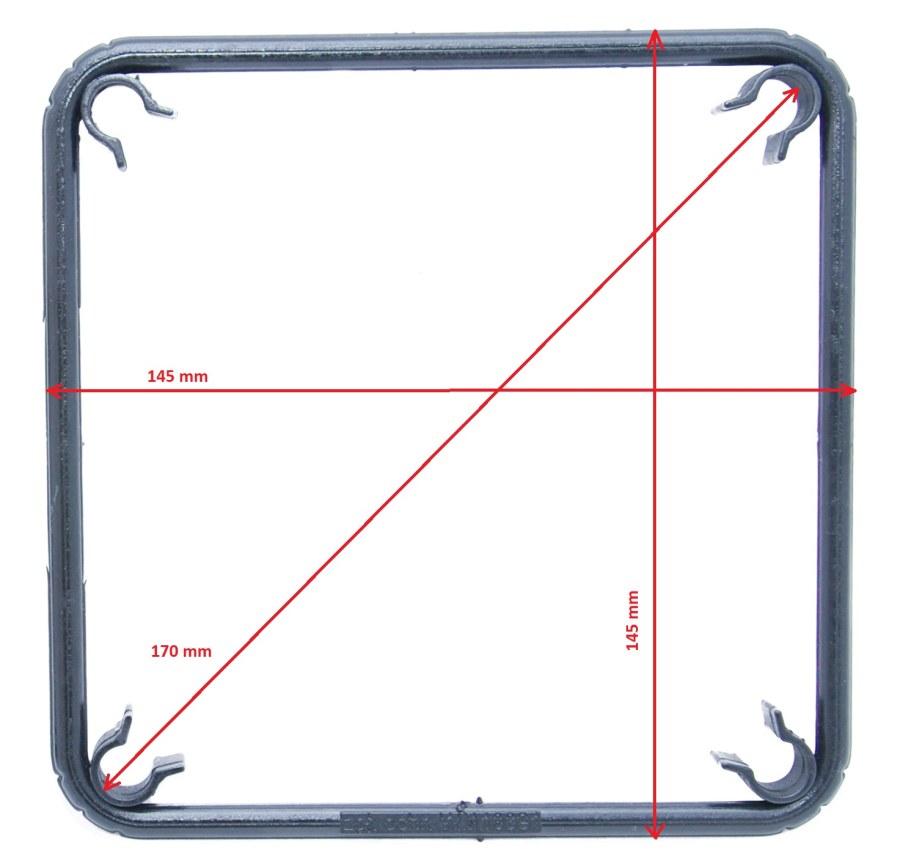 Třmínek ORLITECH GRIP 15x15 plastový Třmínek ORLITECH GRIP 15x15 plastový