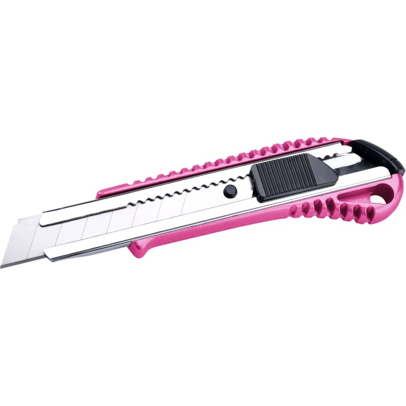 Nůž ulamovací 18mm Alu růžový - Nářadí Dílna Nože