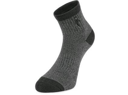 Ponožky CXS PACK, tmavě šedé, 3 páry, vel. 40 - 42 - Ochranné pomůcky, rukavice, oděvy Obuv Pracovní ponožky